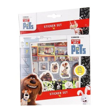 SECRET LIFE OF PETS Çıkartma Seti 52 Parça (12 adet)