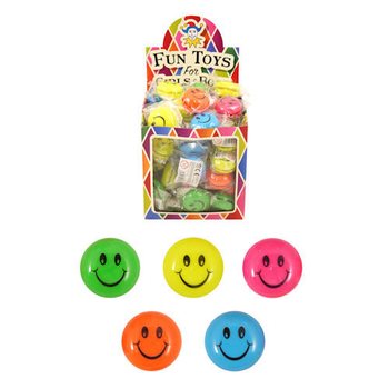 Standlı Smiley Yo-Yo (72 Adet)