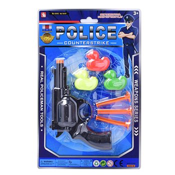 Kartlı Polis Oyuncak Seti - 2 Karışık Model (6 adet)
