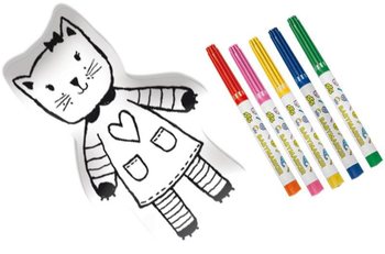 SES My First - Boyanabilir Peluş Kedi (1 ad.)
