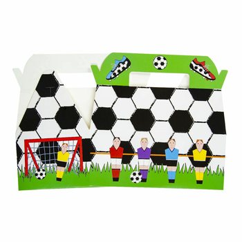 Futbol Temalı Men&uuml; Kutuları - 22.5 x 12 x 9.5 cm (24 adet)