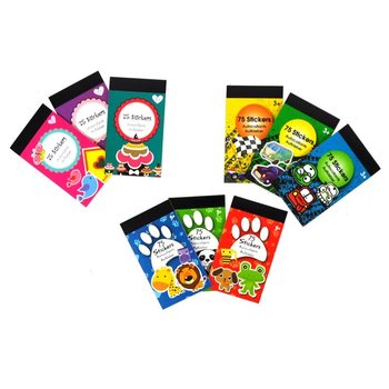 6 K&uuml;&ccedil;&uuml;k &Ccedil;ıkartma Kitap&ccedil;ığı (36 set)