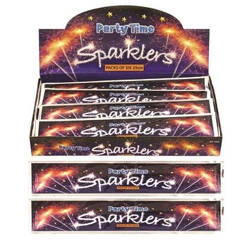 6'lı Maytap Setleri, 25 cm (36 Paket)