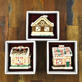 NOEL EVİ MUMLUK (3 adet)