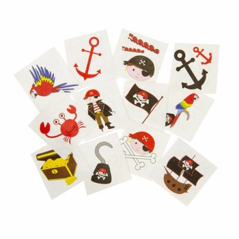 Fun Tattoo's - Korsan (48 paket)