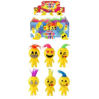 Işıklı Squeezy Smiley Bebekler Display Kutuda (12 Adet)