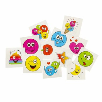 Eğlenceli D&ouml;vmeler Smiley - 48 Paketlik Teşhir Standı