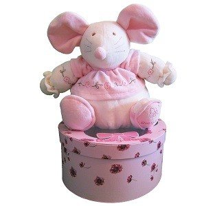 HEDİYELİK KUTUDA BABY BOW PELUŞ OYUNCAK - MODEL 11