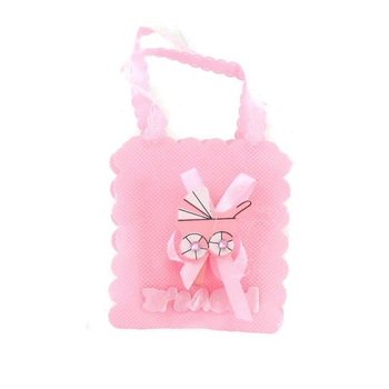 Bebek Şeker Torbaları - Pembe Bebek Arabası (12 adet)