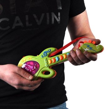 B&uuml;y&uuml;k Oyuncak Gitar 35 CM Uzunluğunda! (12 adet)