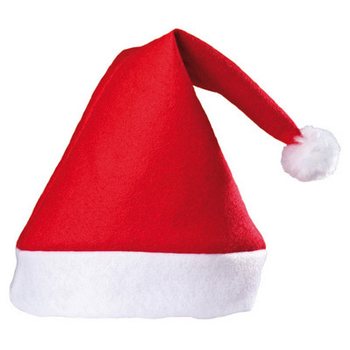 Noel Baba Şapkası Standart Model (12 adet)