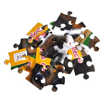 &Ccedil;OK UCUZ SEVİMLİ K&Ouml;PEK YAPBOZU 20 x 13 CM (50 Adet)