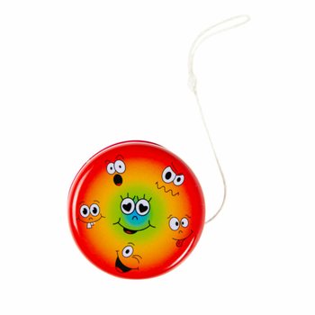 Metal Smiley Yoyo (24 Adet)