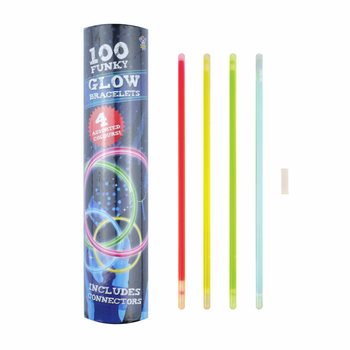 Glow Parlayan Bileklik - 100 Adet Tüp İçinde