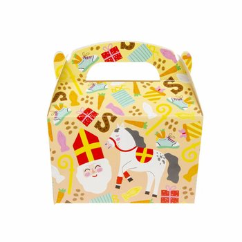 Noel Baba İkram Kutuları 12x12.5x6 cm (12 adet)