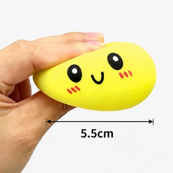 RAGE - Squishy Bun Mantı K&Uuml;&Ccedil;&Uuml;K (Ebat 5.5 x 5.5 x 3 Cm) - Viral 2026 Stres Oyuncağı (24 Adet)
