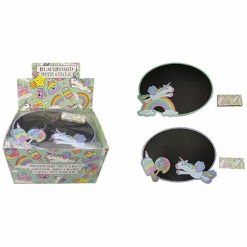 Unicorn Tebeşir Tahtası ve Tebeşir (24'l&uuml; Stand)