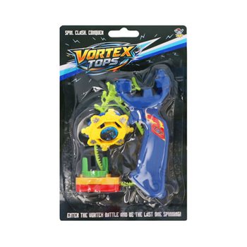 Spinner Battle Fırlatmalı Topaç Kartelada (6 Adet)