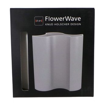 D-ZN - FLOWERWAVE &Ccedil;i&ccedil;ek Vazosu - Beyaz (1 adet)