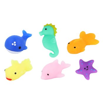 S&uuml;rpriz Kutusu İ&ccedil;in Squishy Deniz Hayvanları - Teşhir Kutulu (96 Adet)