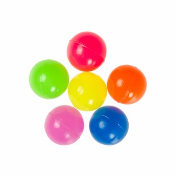 KARIŞIK ZIPLAYAN TOP NEON RENKLER &Oslash; 3,2 cm (50 adet)