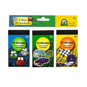 6 K&uuml;&ccedil;&uuml;k &Ccedil;ıkartma Kitap&ccedil;ığı (36 set)