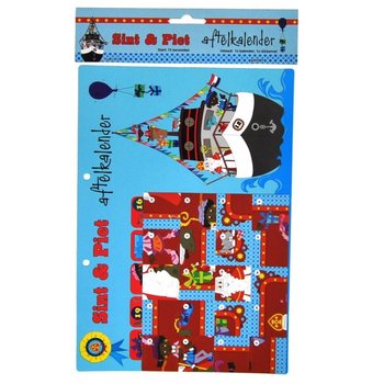 Sinterklaas & Piet Geri Sayım Takvimi - Model 2 (9 Adet)