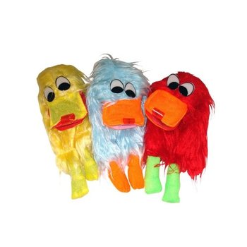 PELUŞ EL KUKLASI / CRAZY BIRD (12 adet)