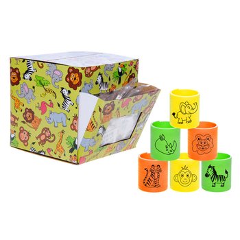 Vahşi Orman Hayvanları Slinky Yaylar (60'lı Display)