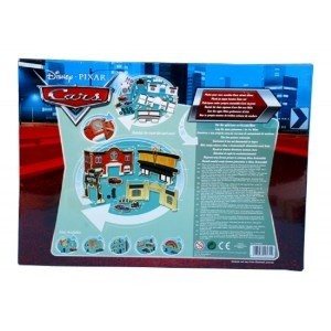 DISNEY CARS - MEGA B&Uuml;Y&Uuml;K AHŞAP SET "KENDİ CARS SETİNİ YAP"