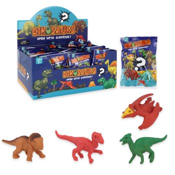 S&uuml;rpriz Paket / Blindbag - Tema: Dinozorlar Standlı (60 Adet)