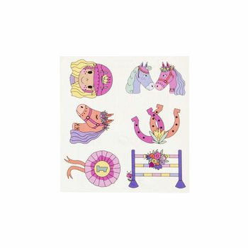 Fun Tattoos: Atlı Display (96 Adet)