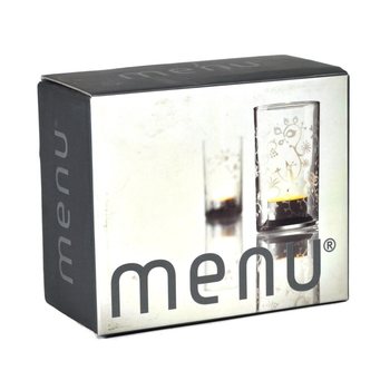 MENU - Buzlu Desenli Tealight Mumluğu, 2'li Set (1 set)