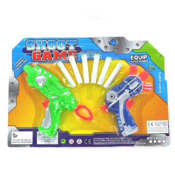 KART ÜZERİNDE TABANCA SETİ