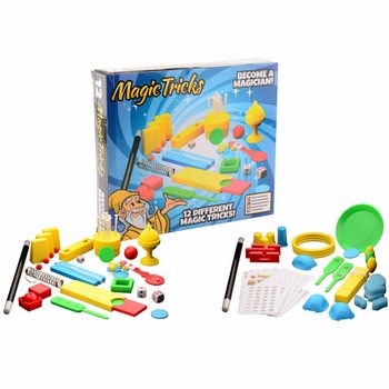 MAGIC TRICKS - 12 TRİKLİ B&Uuml;Y&Uuml;K SİHİRBAZLIK KUTUSU