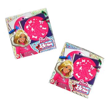 BARBIE M&Uuml;KEMMEL BİR NOEL / NOEL SPİROGRAFI (12 adet)