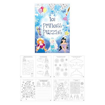 Buz Prensesi Puzzle Kitabı (48 adet)