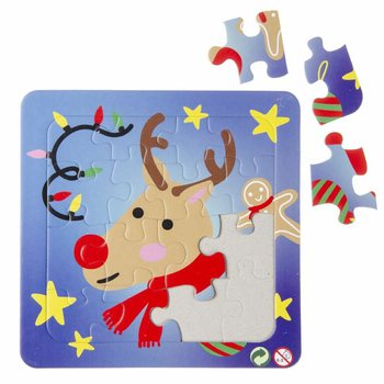 Noel Yapbozları 14x14 cm (50 Adet)