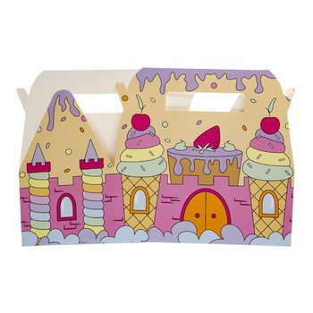 &Ccedil;ocuk Men&uuml; Kutusu Buz Şatosu - 22.5 x 12 x 9.5 cm (24 adet)
