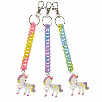 UNICORN / TEKBOYNUZ SPİRAL ANAHTARLIK (24 Adet)