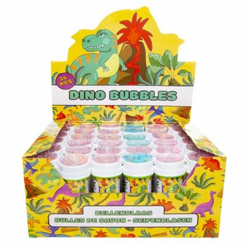 Dinozor Köpük Balon 50ml Standlı (36 Adet)