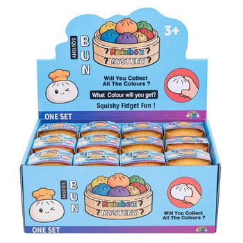 RAGE - Squishy Bun Dumplings K&Uuml;&Ccedil;&Uuml;K (5.3x5.3x4.1 cm) - Viral 2026 Fidget Toy (24 adet)
