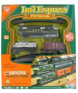 INTERNATIONAL TRAIN EXPRESS - Klasik Oyuncak Tren Seti