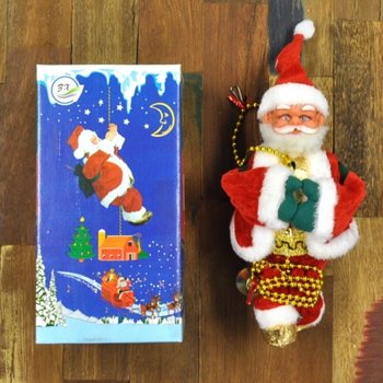 M&uuml;zikli Tırmanan Noel Baba (2 adet)