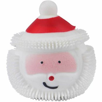 IŞIKLI NOEL BABA PUFFER TOPLARI TEŞHİR KUTUSUNDA (12 adet)