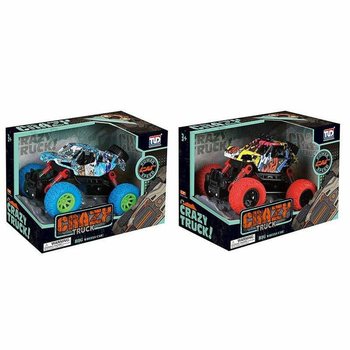B&uuml;y&uuml;k Pull Back Crazy Monster Truck Seti - L&uuml;ks Hediye Kutusu (2'li Set)