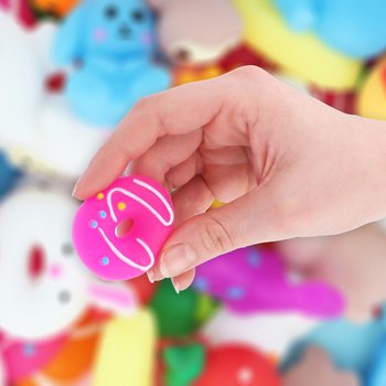 Kovada Karışık Squishy Fig&uuml;rleri (100 Adet)