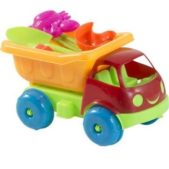 Oyuncak Damperli Kamyon Plaj Seti 17 cm (10 adet)