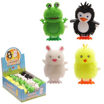 DISPLAY KUTUSUNDA HAPPY HOPPER KURMALI HAYVANLAR (24 Adet)