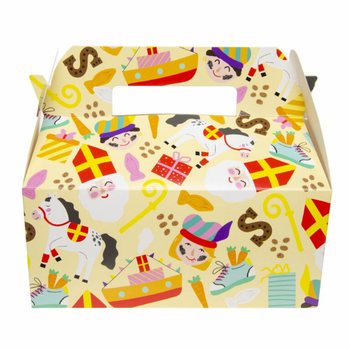SINTERKLAAS MEN&Uuml; KUTUSU - 22.5 x 12 x 9.5 Cm (24 Adet)
